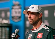 "This is a different time": Denny Hamlin comments on JGR's transition with sponsorship strategy amid FedEx's departure