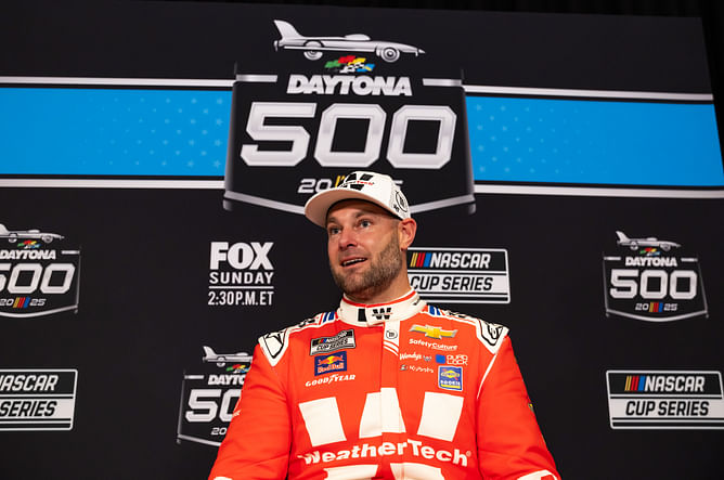 Trackhouse star Shane van Gisbergen delivers honest take on racing around '35 other maniacs' ahead of Daytona 500 debut