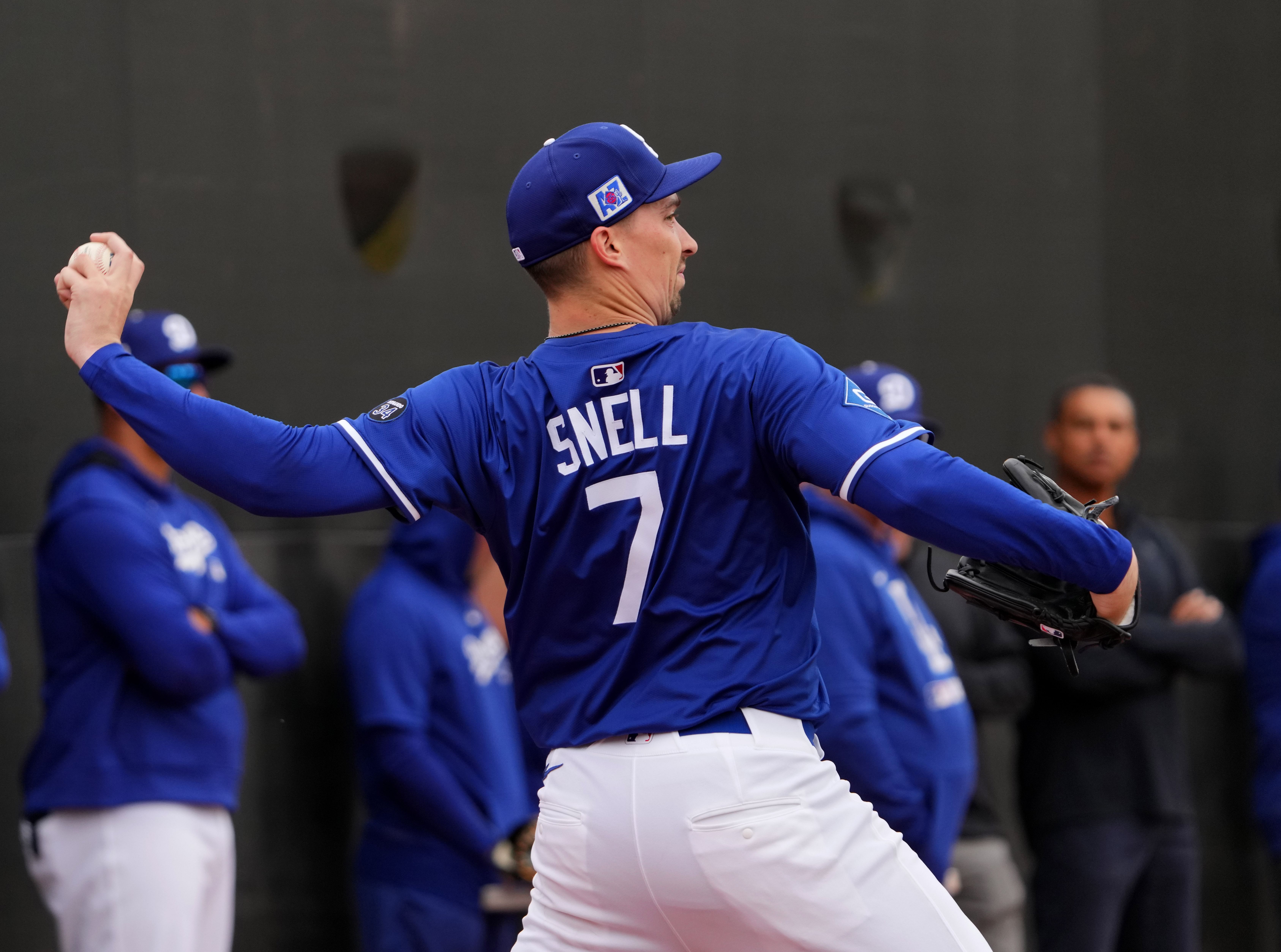 Blake Snell joined the Dodgers (Imagn)