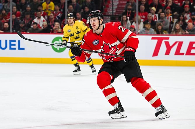 Nathan MacKinnon outlines Team Canada's biggest need ahead of Team USA rematch at 4 Nations final