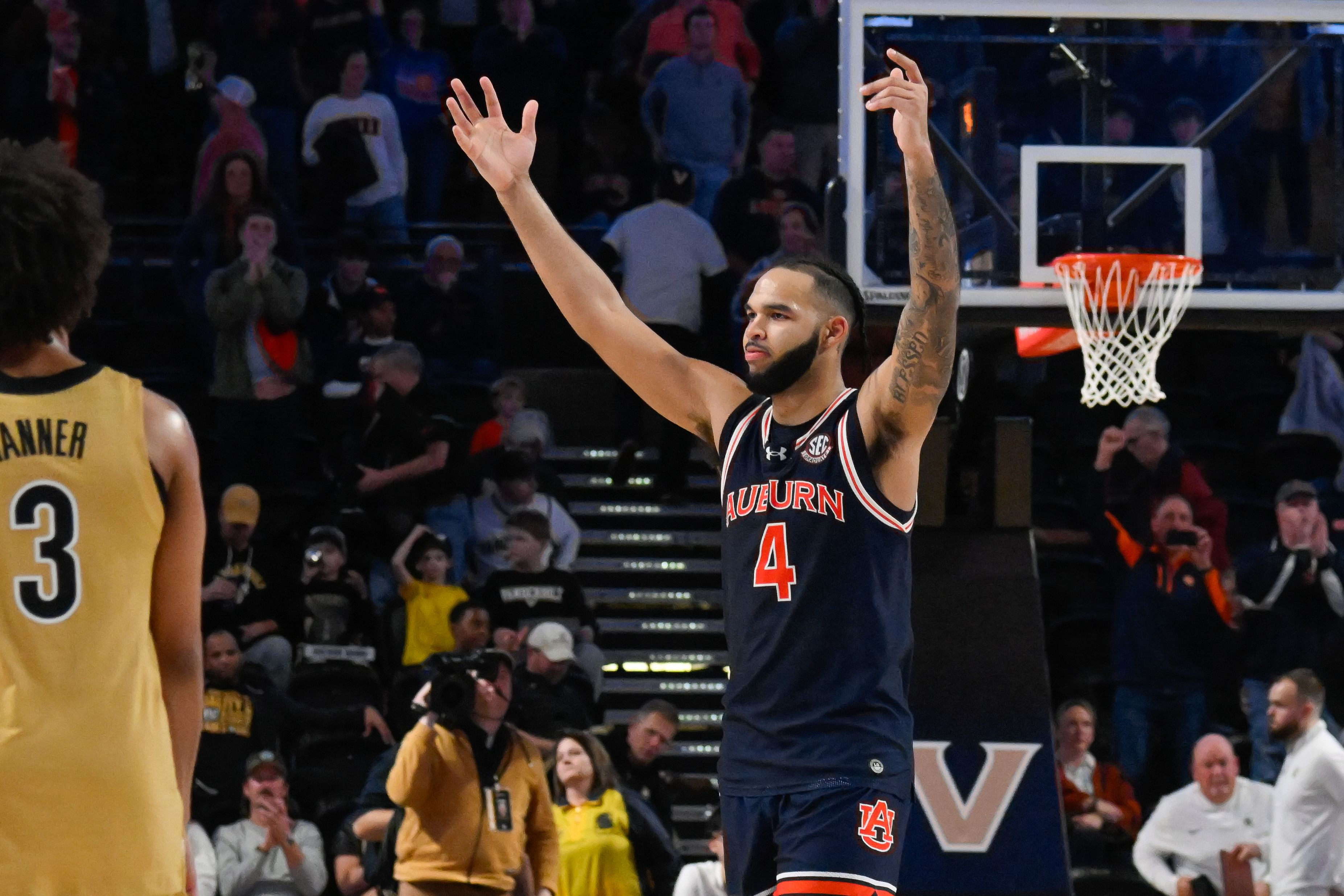 NCAA Basketball: Auburn at Vanderbilt - Source: Imagn