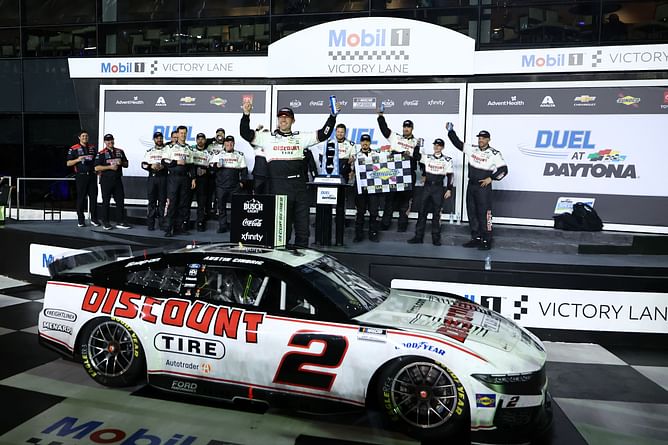 Erik Jones’ shot at Daytona Duel glory with Richard Petty’s iconic #43 derailed as Austin Cindric emerges victorious after review