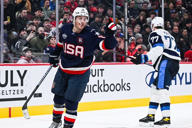 Team USA's Matthew Tkachuk issues stern warning to Team Canada ahead of 4 Nations Face-Off clash