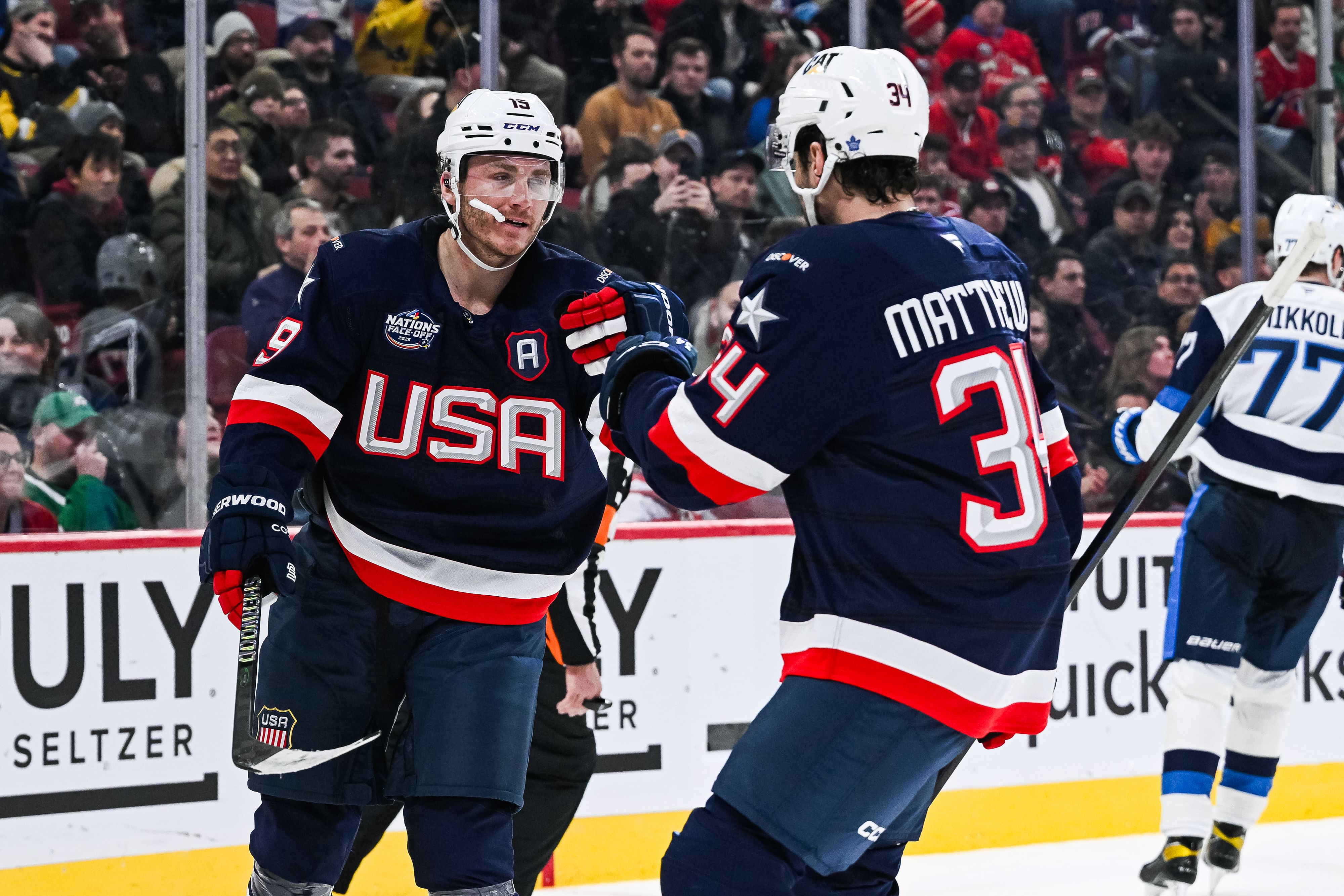 Team USA injury report for 4 Nations Looking at Auston Matthews, Brady