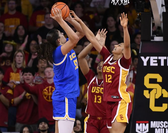 JuJu Watkins calls Lauren Betts an "anomaly", explains doing whatever it took to stop the dominant UCLA star