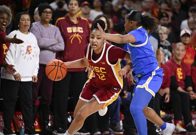JuJu Watkins makes humble admission to Aliyah Boston after USC star’s 8 blocks vs UCLA