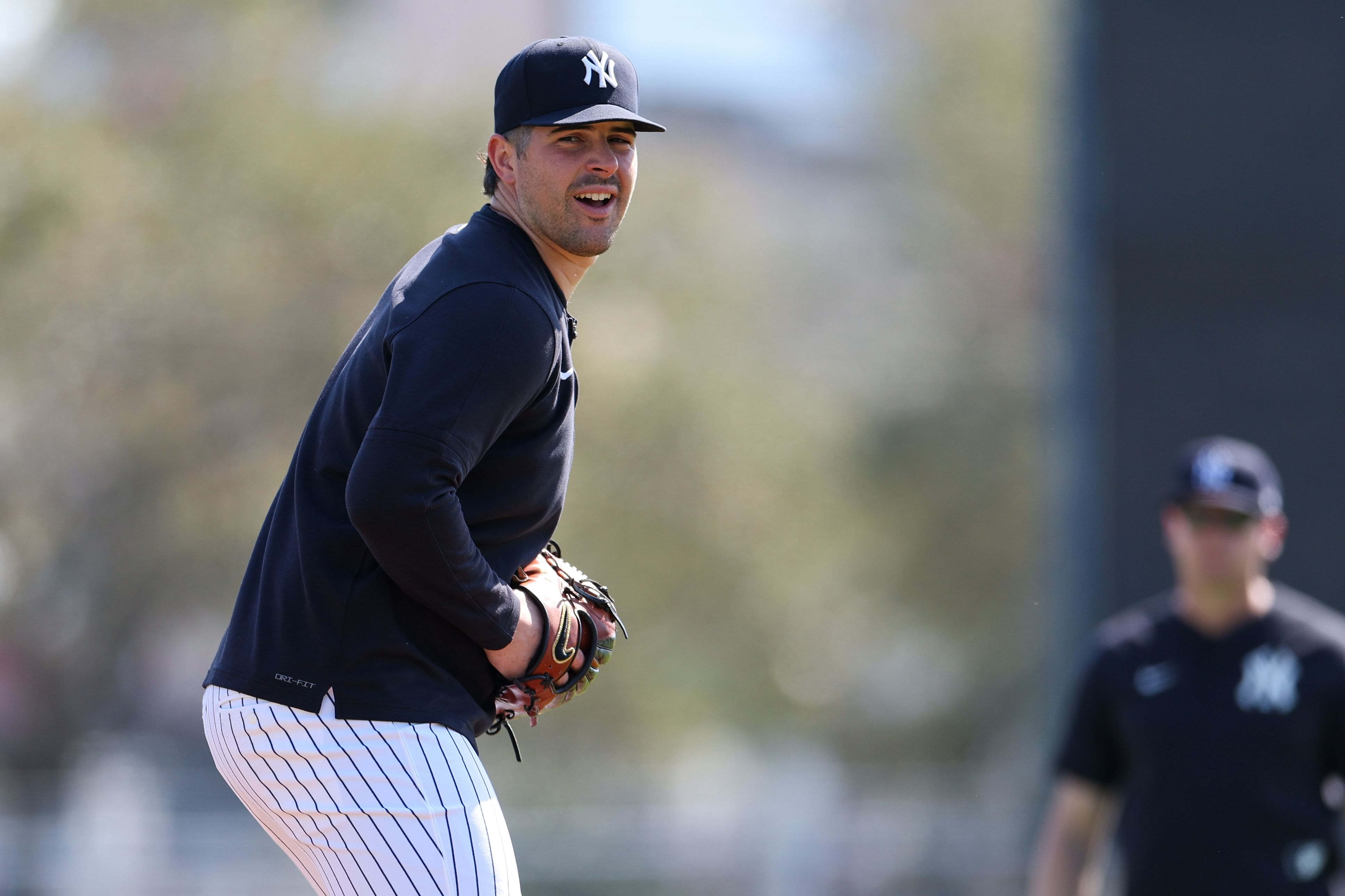 Carlos Rodon shaved when he joined the Yankees (Imagn)