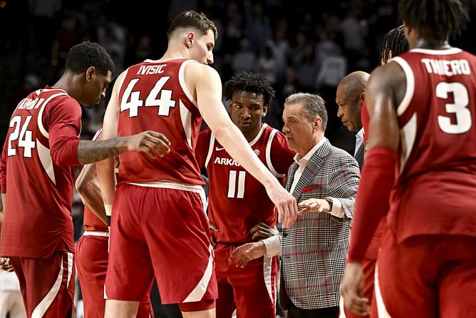 "Your fault? No sh**, watch it!": John Calipari holds Arkansas players accountable for bad form after Texas A&M defeat