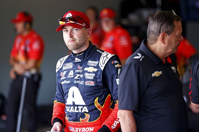 HMS ace William Byron addresses the ‘conspiracy’ surrounding his Daytona 500 victory celebration