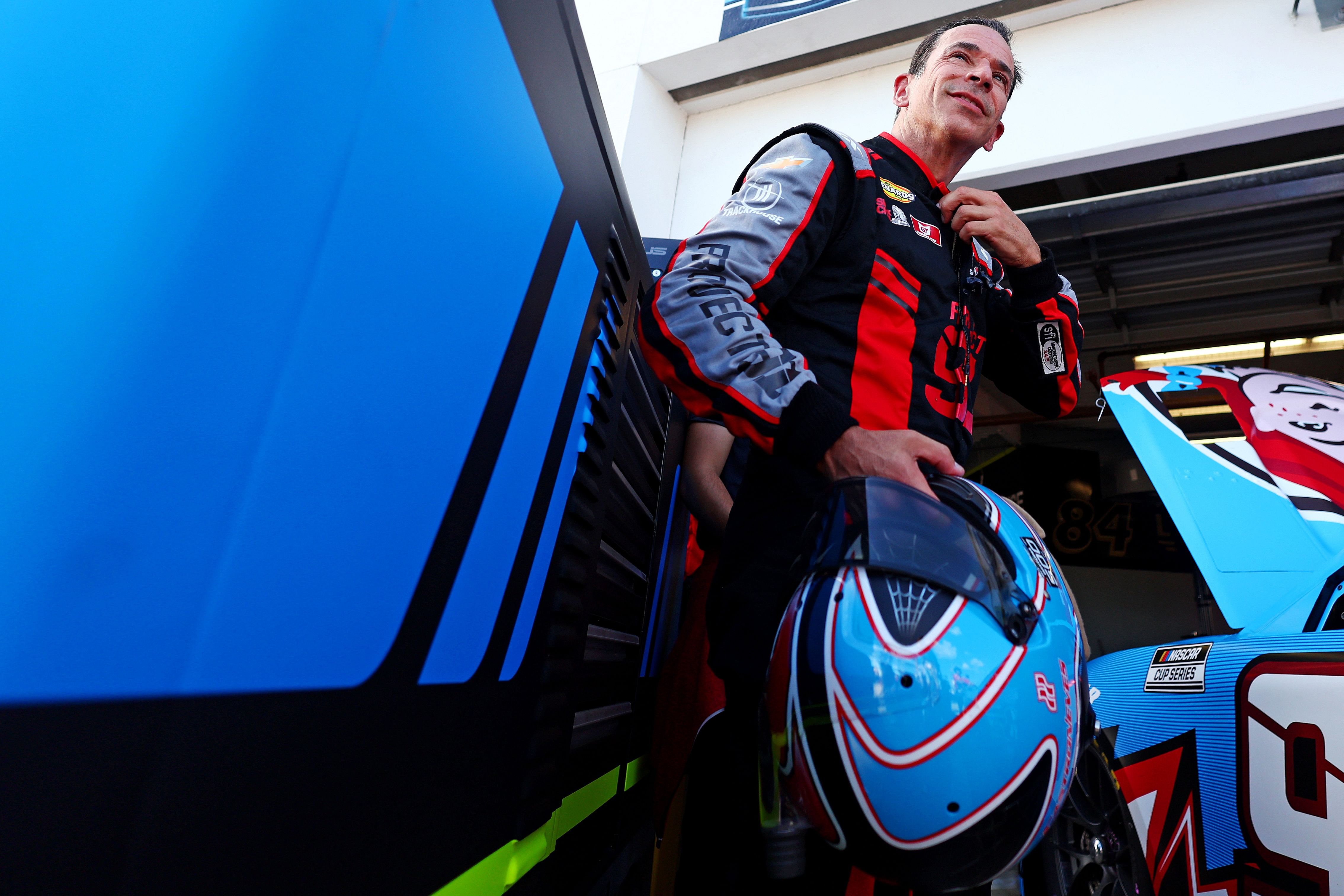 Helio Castroneves ahead of his NASCAR debut at the Daytona 500 - Source: Imagn