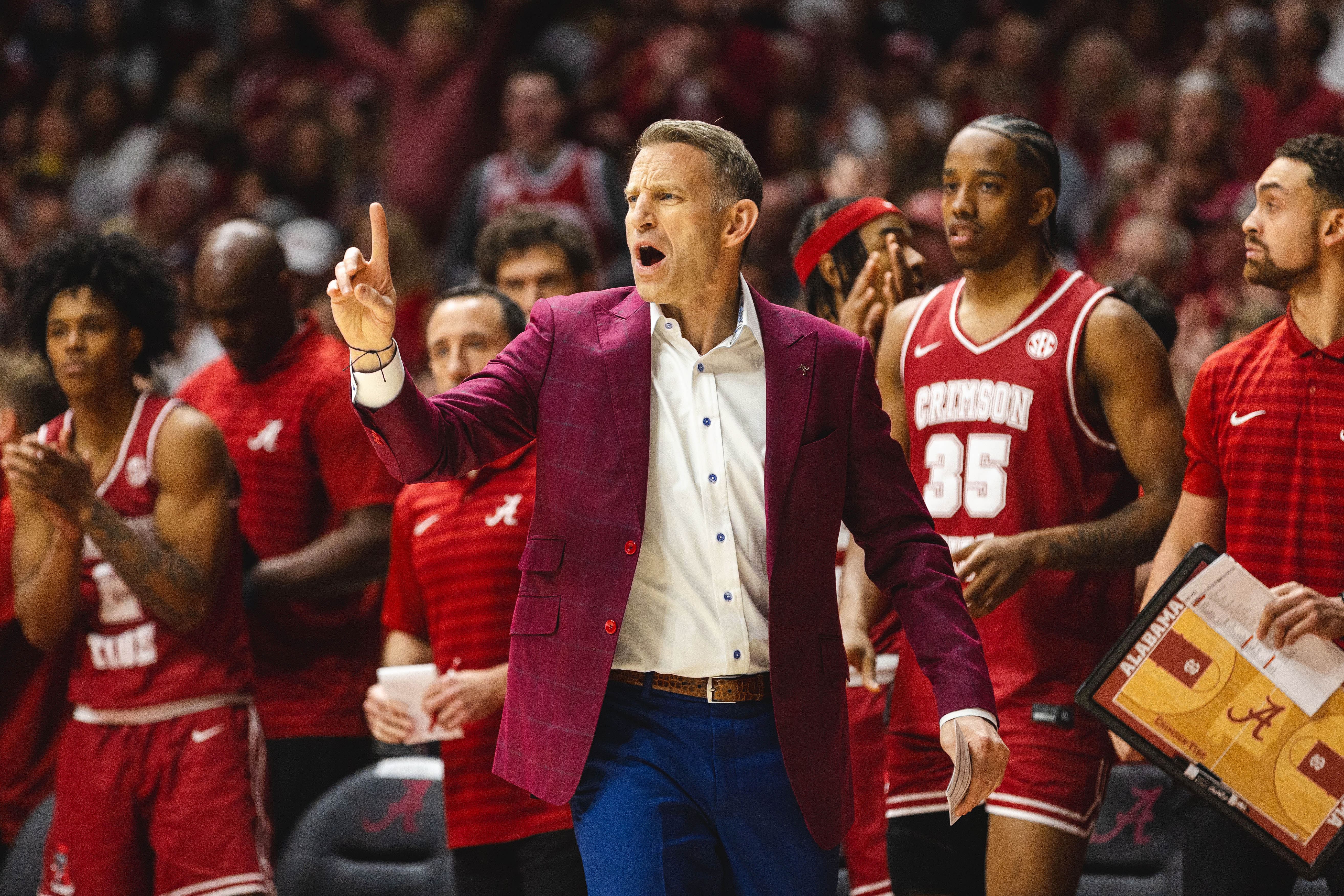 Alabama coach Nate Oats&#039; backcourt drew the admiration of ESPN&#039;s Jay Williams. (Photo Credit: IMAGN)