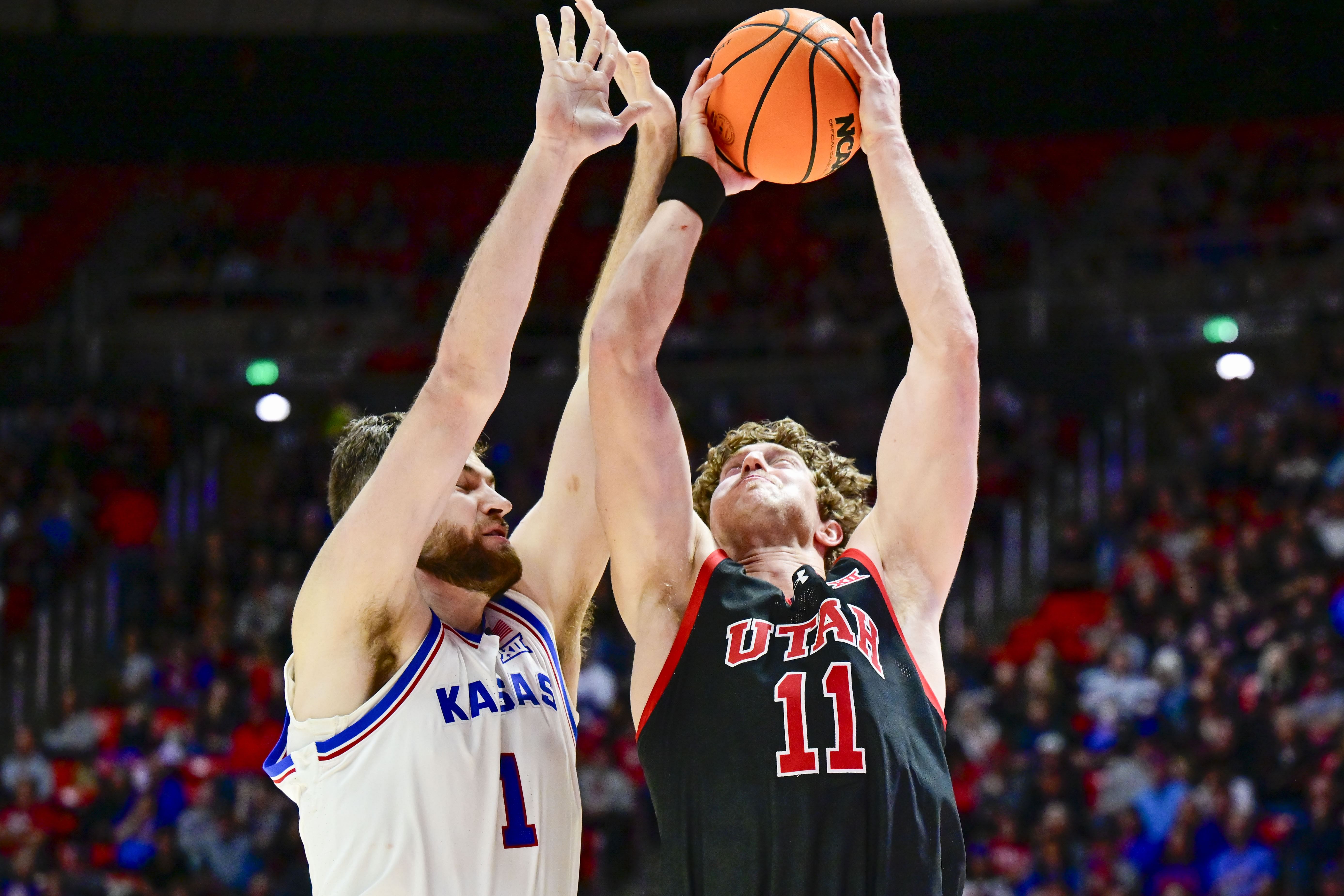 NCAA Basketball: Kansas at Utah - Source: Imagn