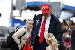 Daytona 500: The White House shares President Donald Trump and his grand daughter Carolina’s behind the scenes video inside the Beast