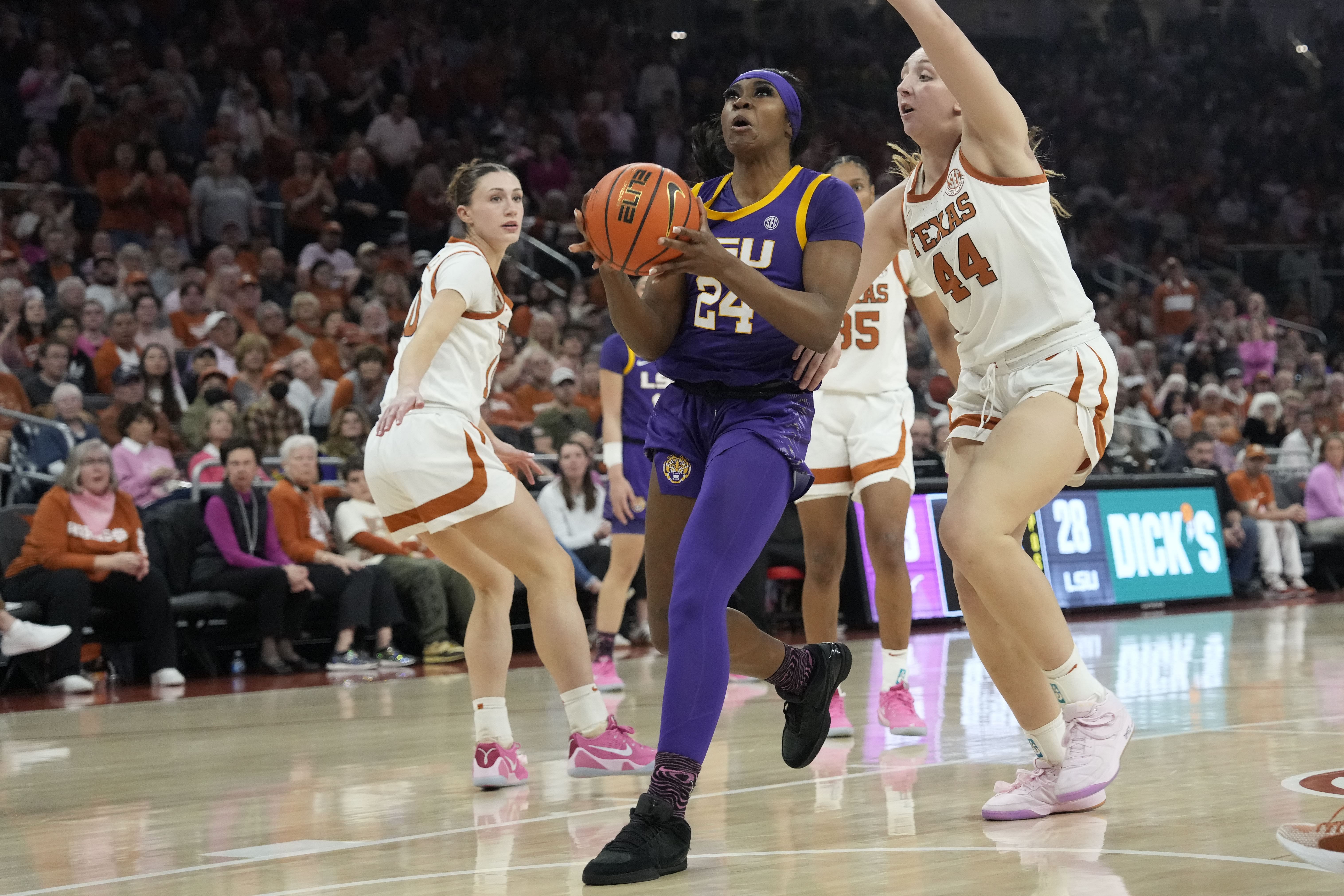 LSU&#039;s Angel Reese has a new successor in Aneesah Morrow who goes 12th in our 2025 WNBA Mock Draft Source: Imagn