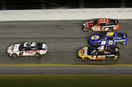 Austin Cindric (2) leads the field during the Daytona 500 at Daytona International Speedway - Source: Imagn