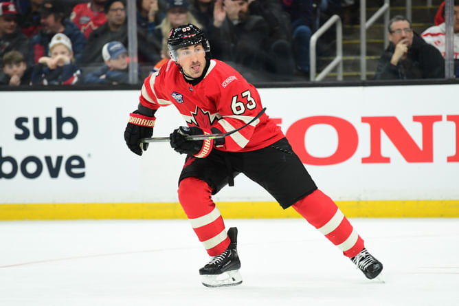 Brad Marchand remains tight-lipped on political tension between Canada & USA ahead of 4 Nations final