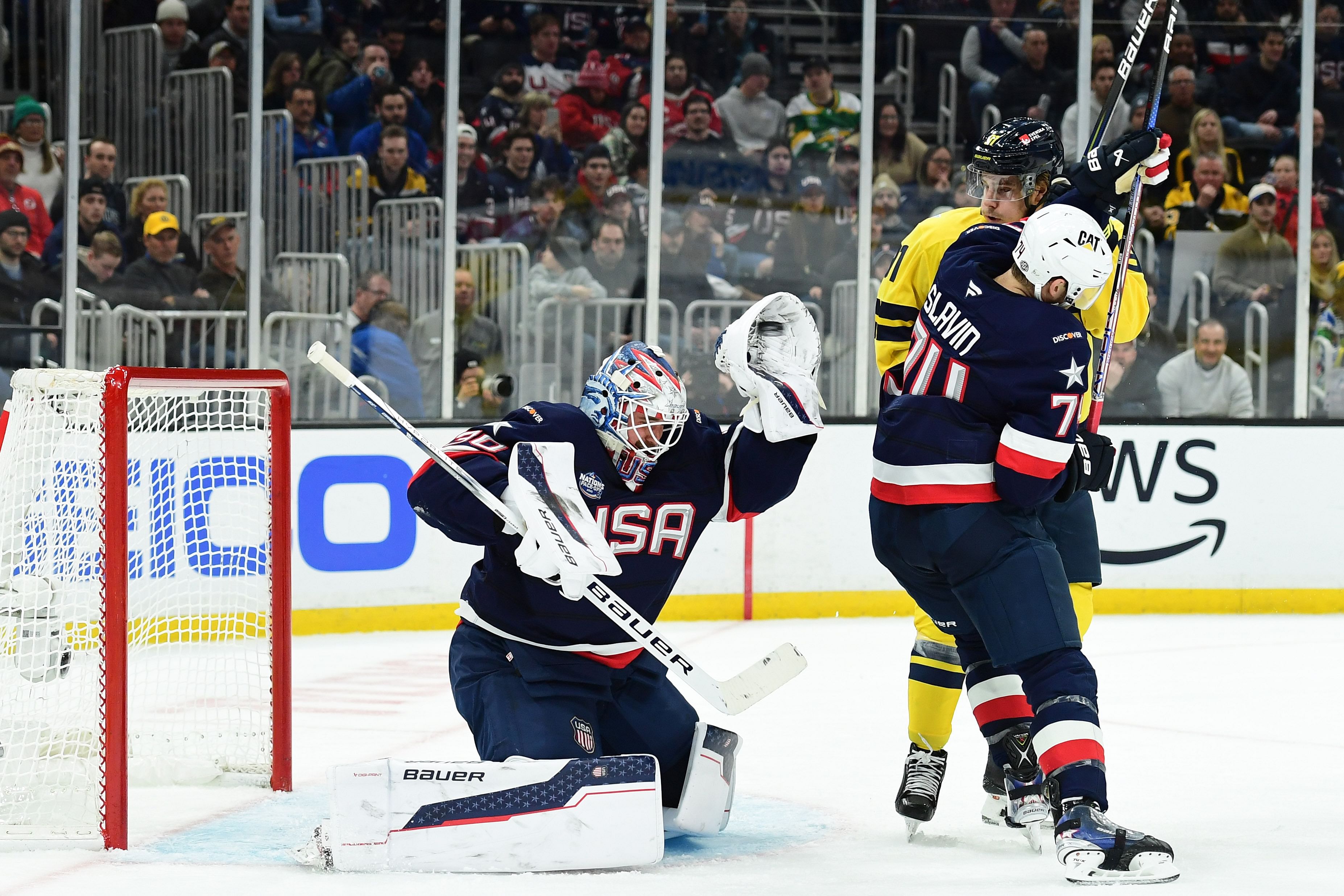 NHL: 4 Nations Face Off-Sweden vs USA - Source: Imagn