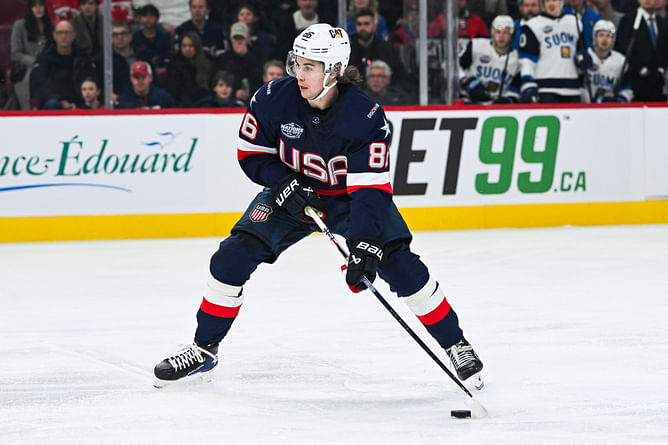 Jack Hughes doesn’t shy away from 'just as physical' Canada vs USA rematch at 4 Nations final