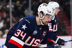 Captain Auston Matthews makes feelings known after Team USA's 4 Nations loss to Team Canada