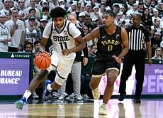 Christopher Columbus High School cheer on alumni Jase Richardson for being named Big Ten Freshman of the Week