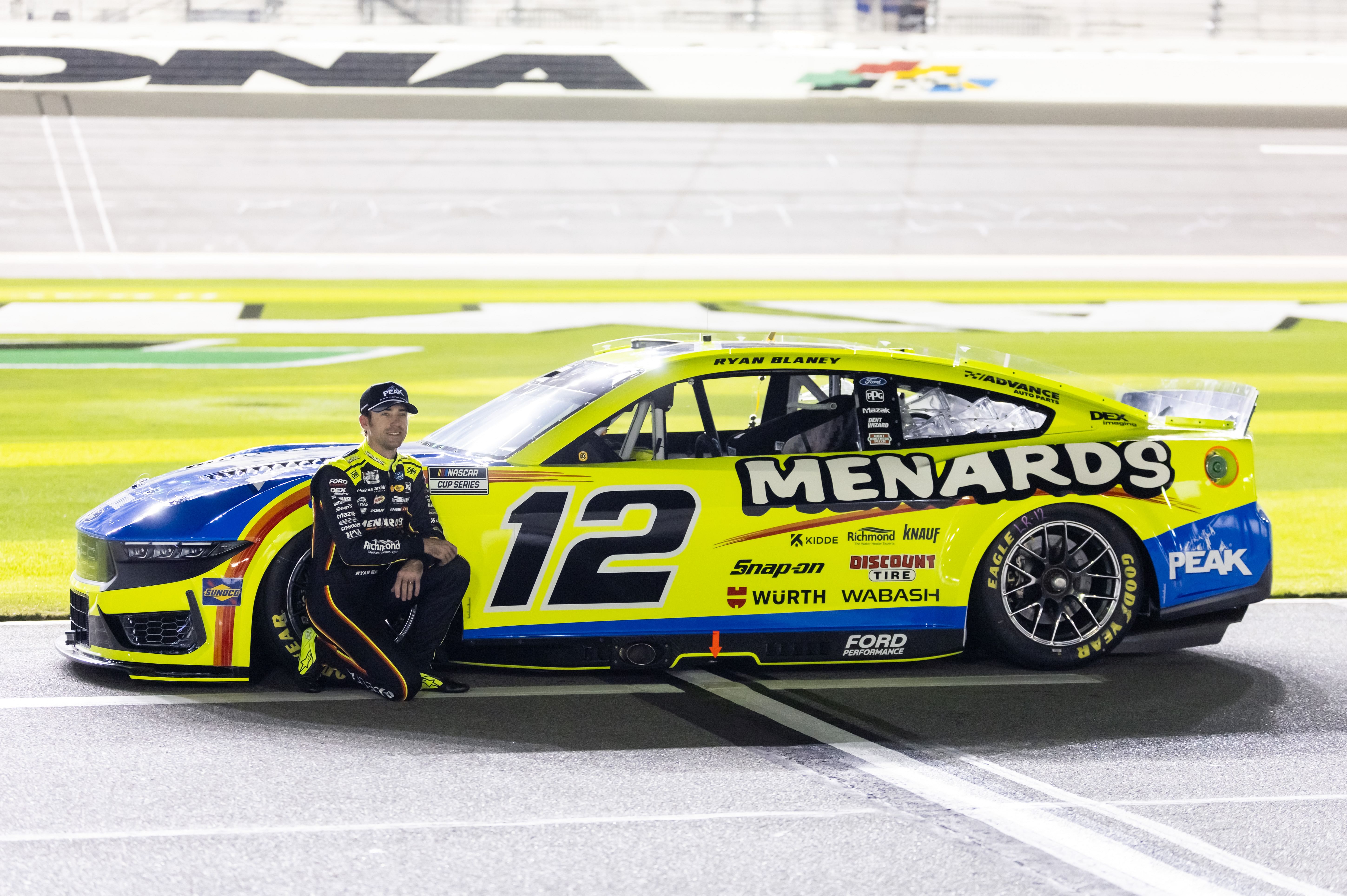 Ryan Blaney during the 2025 Daytona 500 race week - Source: Imagn