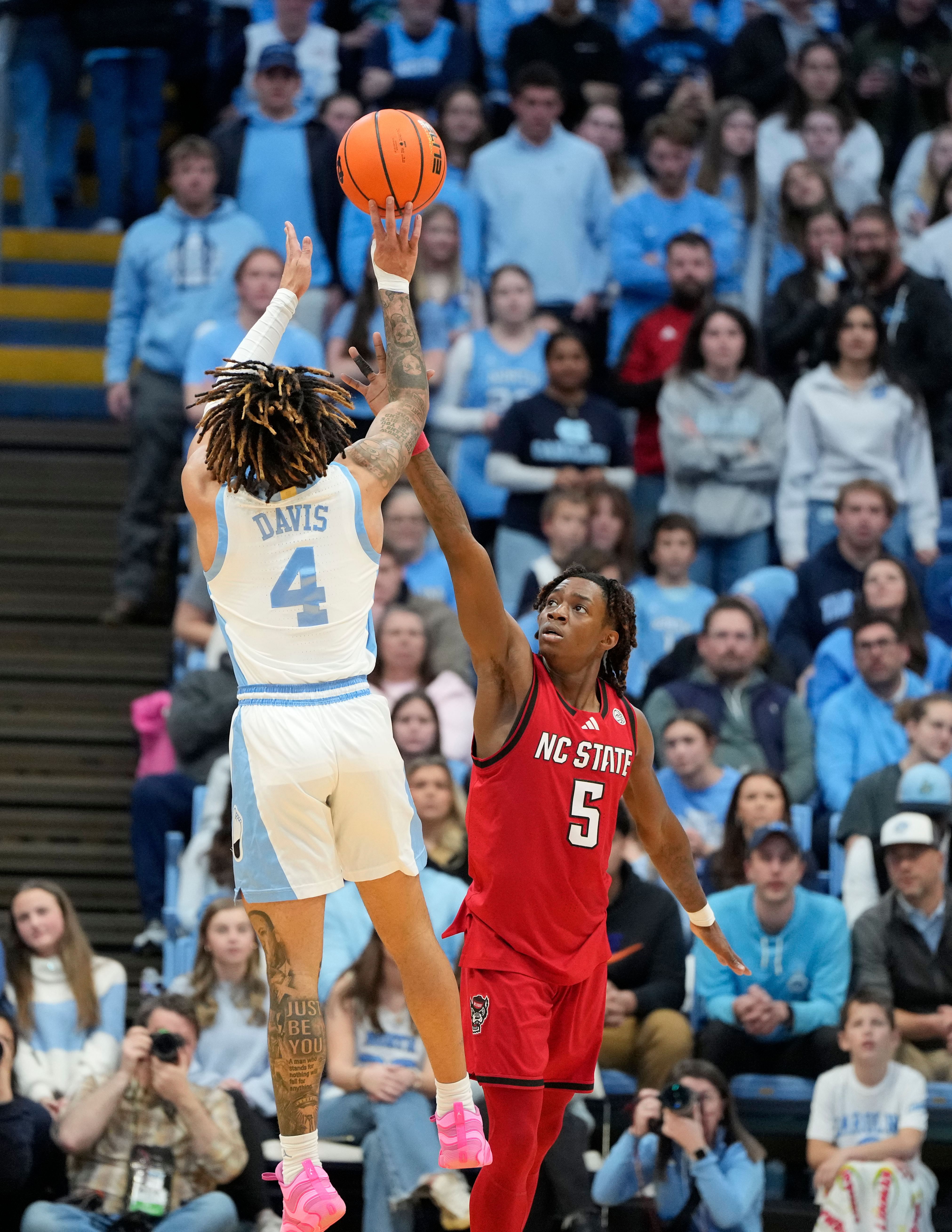 NCAA Basketball: N.C. State at North Carolina - Source: Imagn