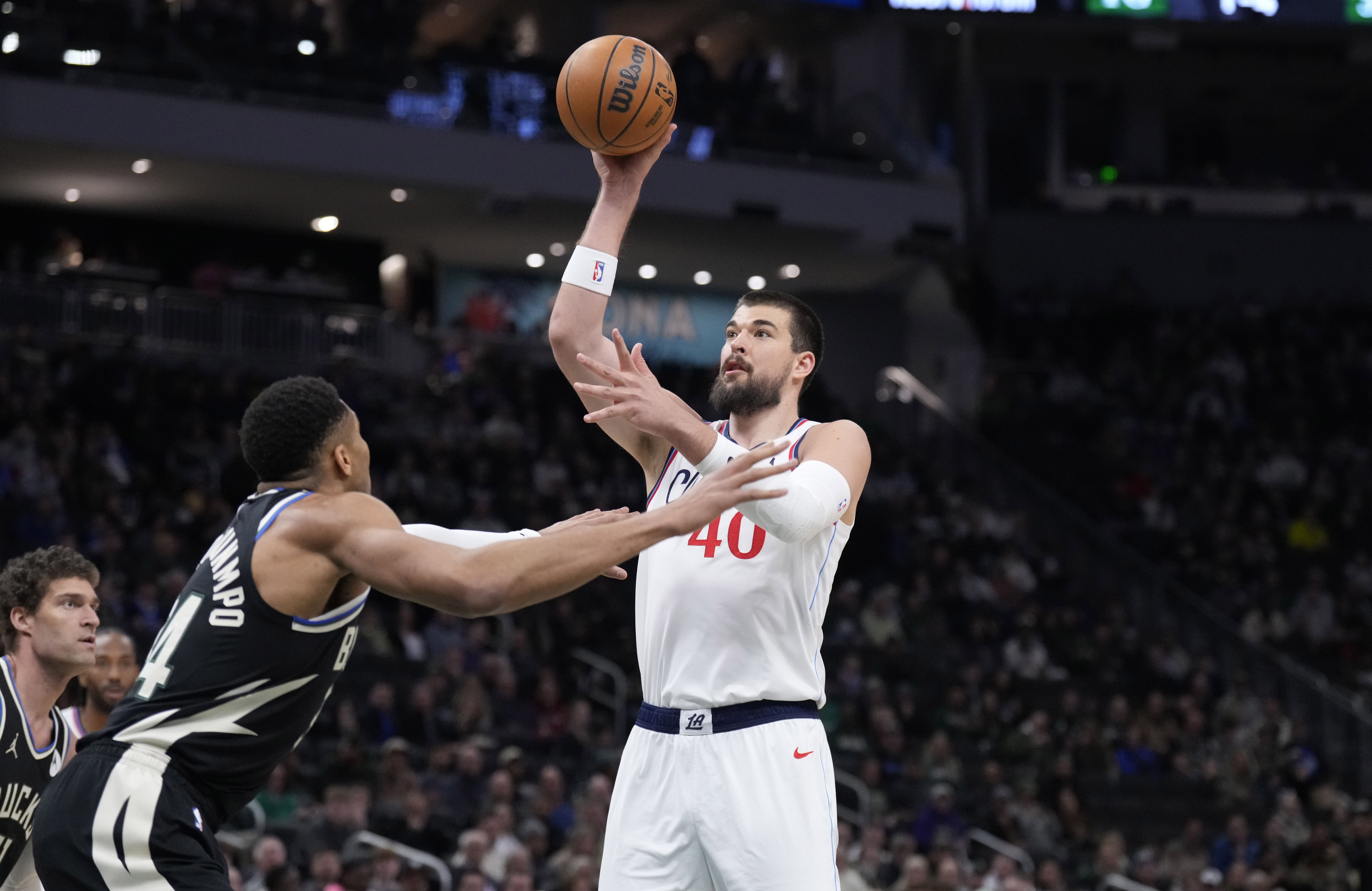 LA Clippers center Ivica Zubac. Photo Credit: Imagn