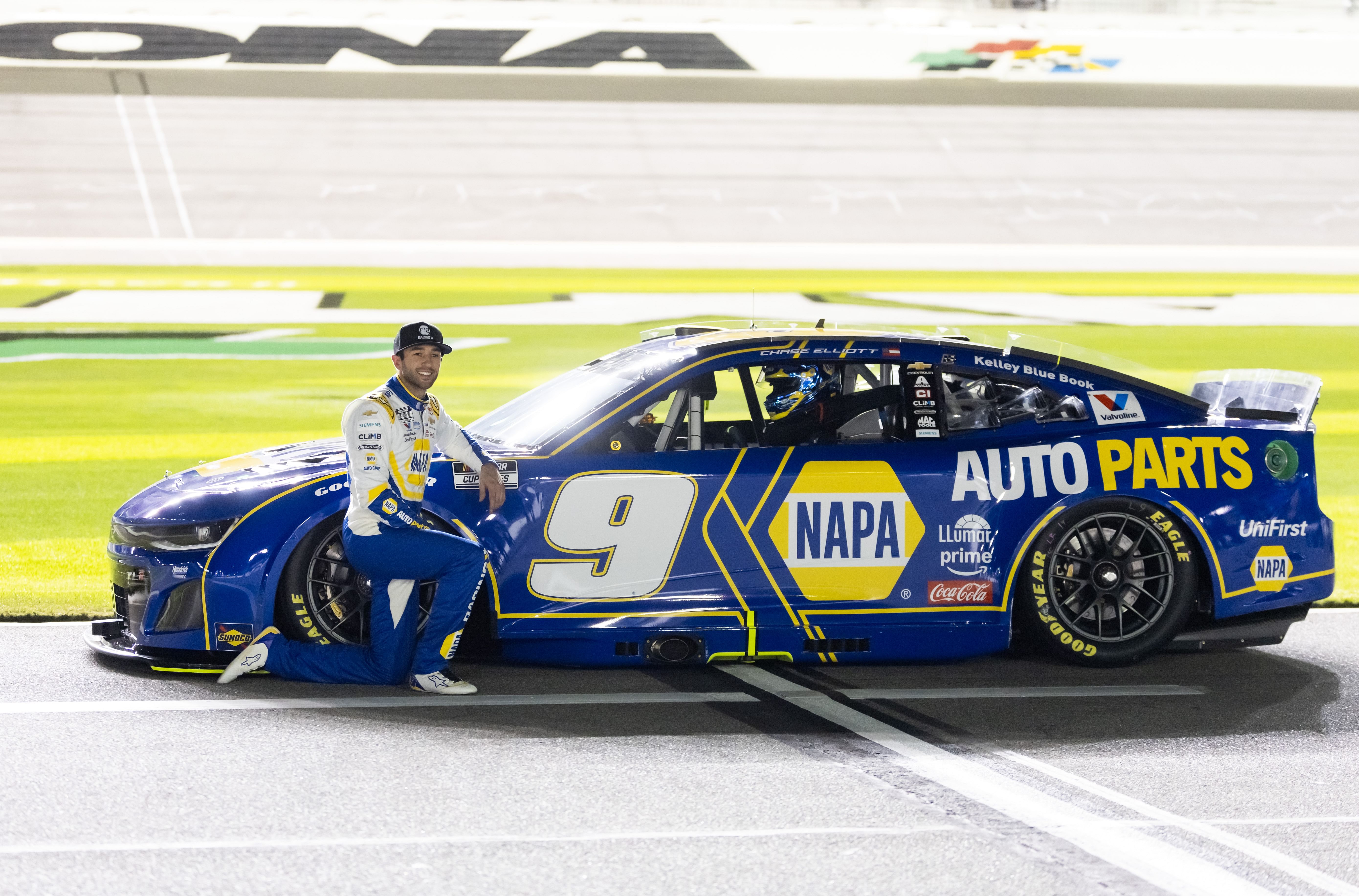 Chase Elliott during the 2025 Daytona 500 race week - Source: Imagn