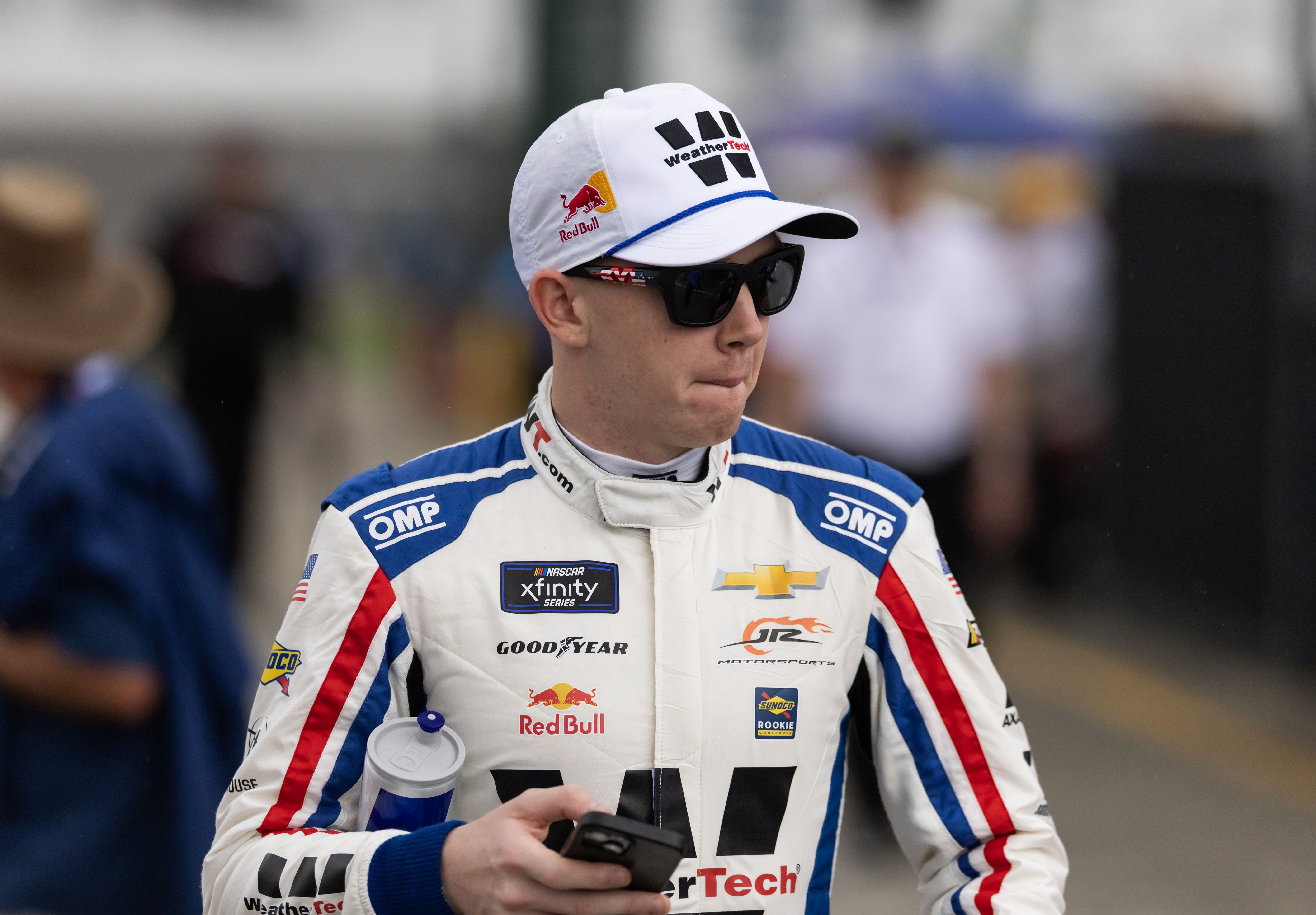 Connor Zilisch (88) during qualifying for the United Rentals 300 at Daytona International Speedway (Source: Imagn)