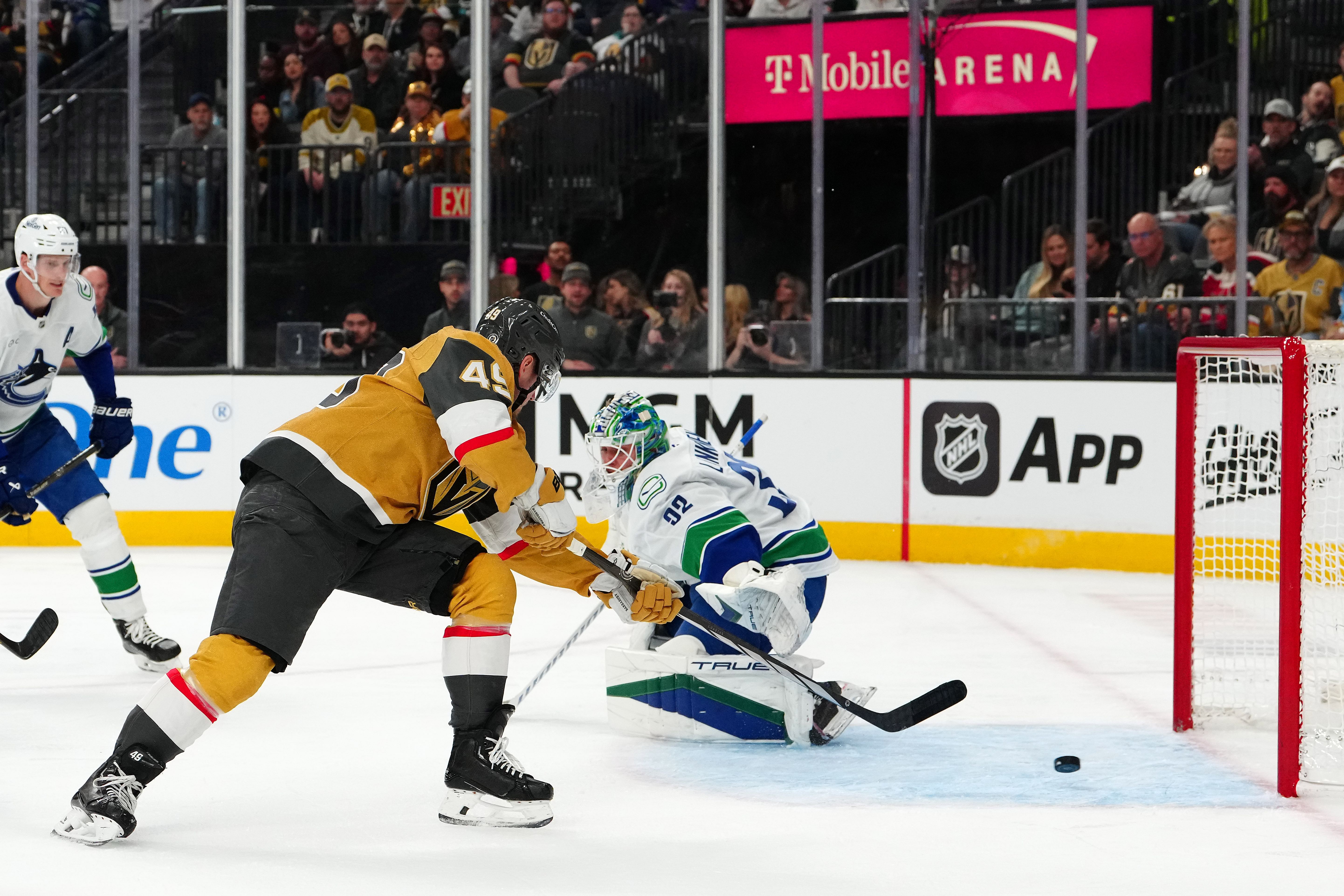 NHL: Vancouver Canucks at Vegas Golden Knights - Source: Imagn