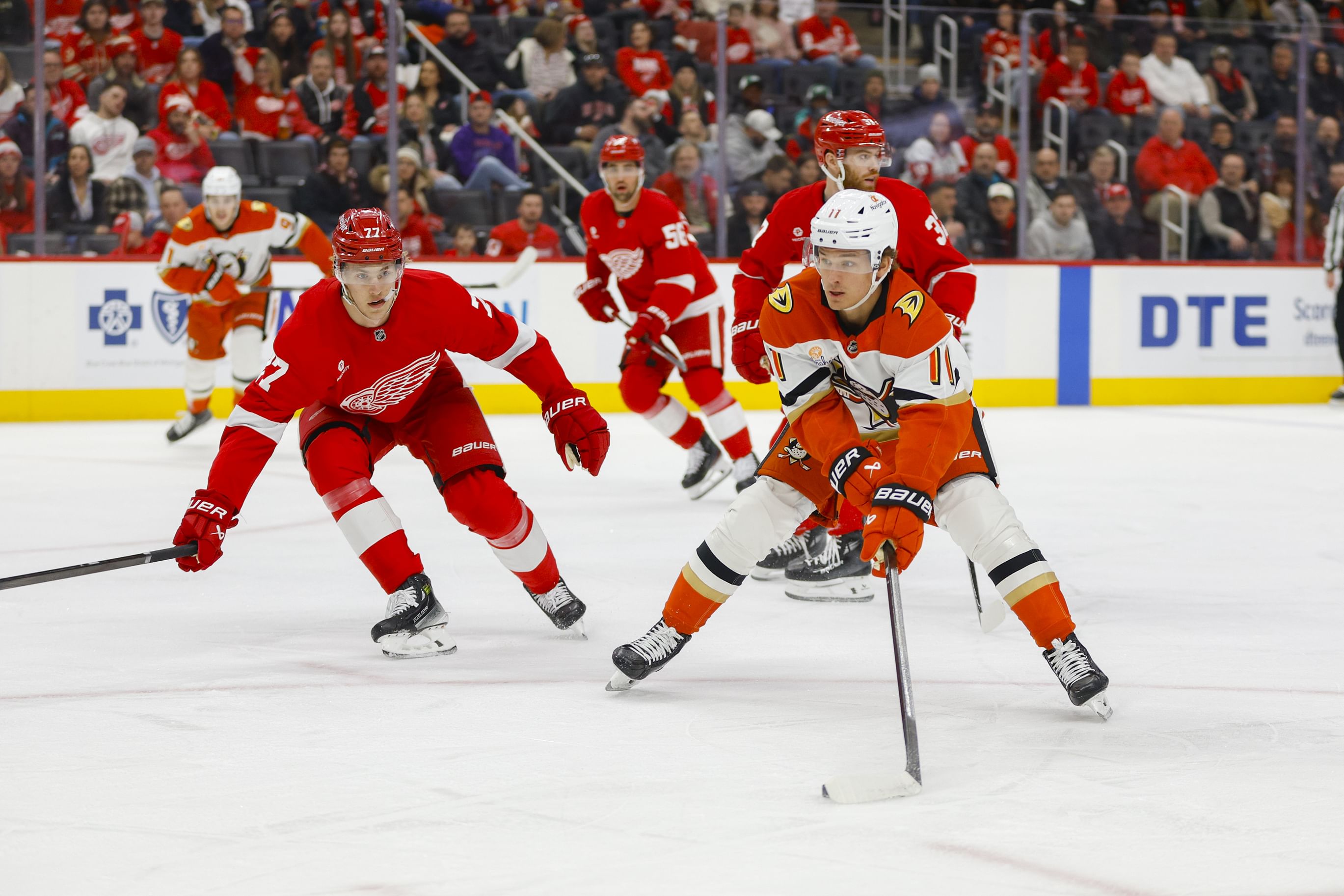 NHL: Anaheim Ducks at Detroit Red Wings - Source: Imagn