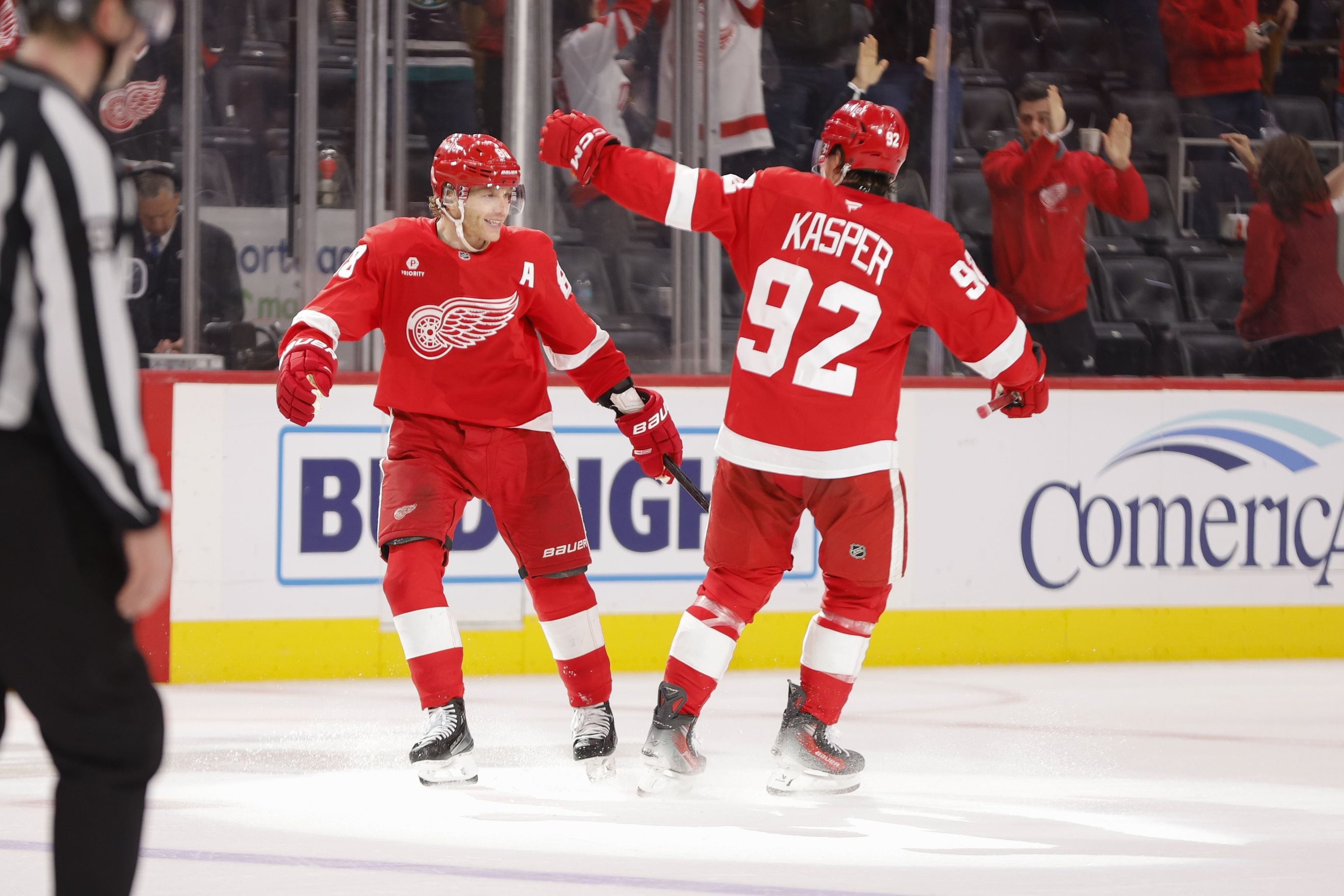 The Red Wings are underdogs tonight (Imagn)