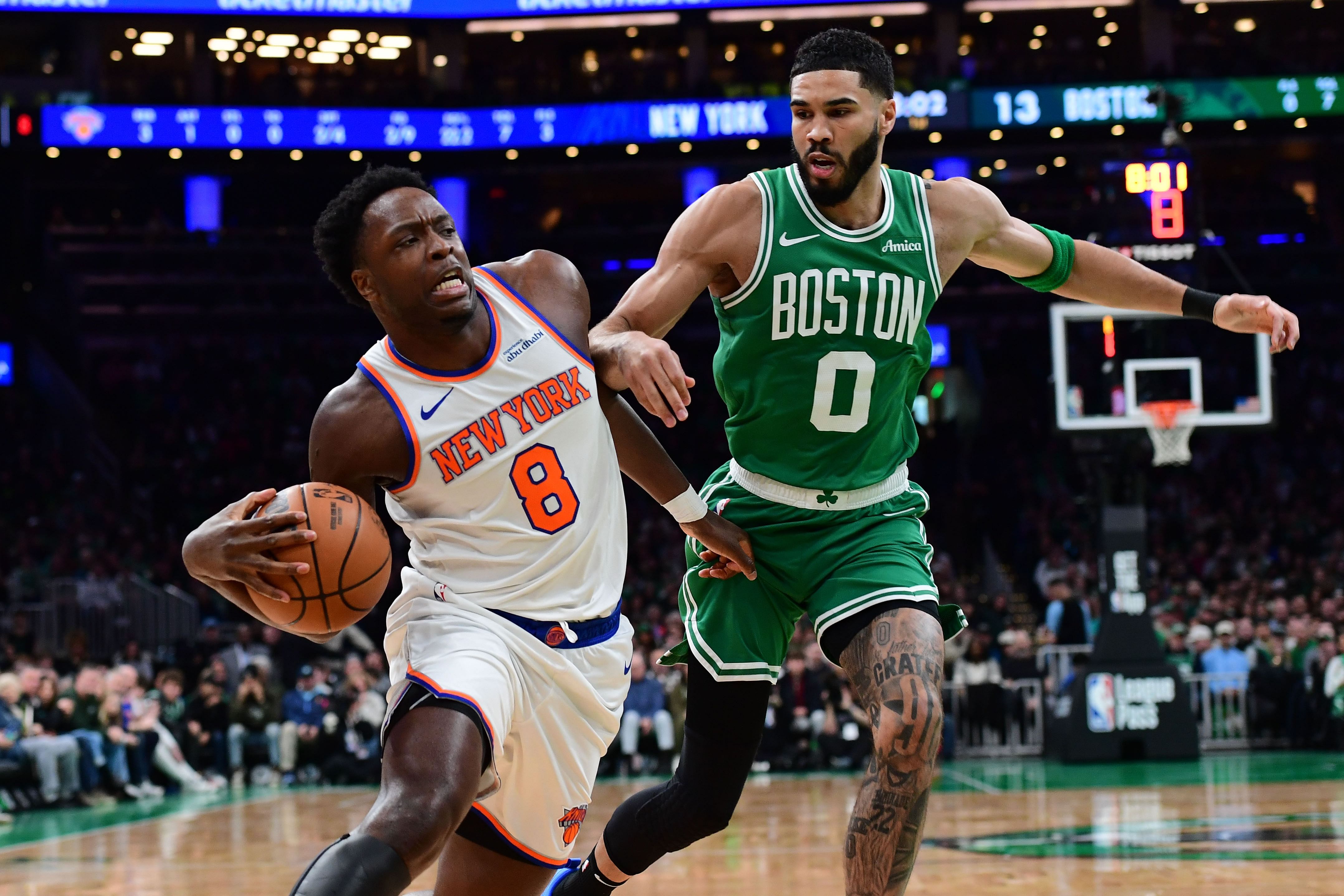 NBA: New York Knicks at Boston Celtics - Source: Imagn