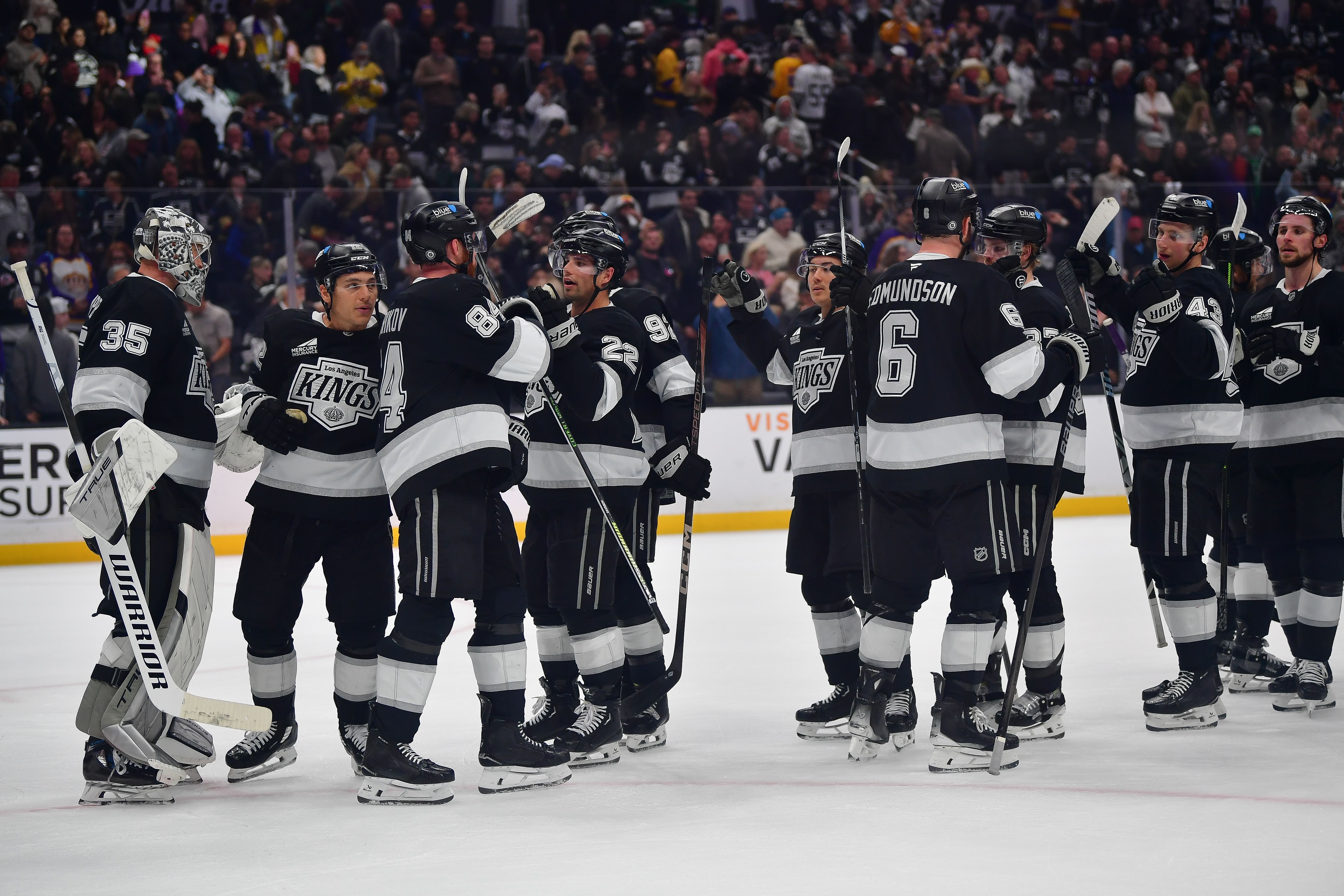 NHL: Vegas Golden Knights at Los Angeles Kings (Credits: IMAGN)