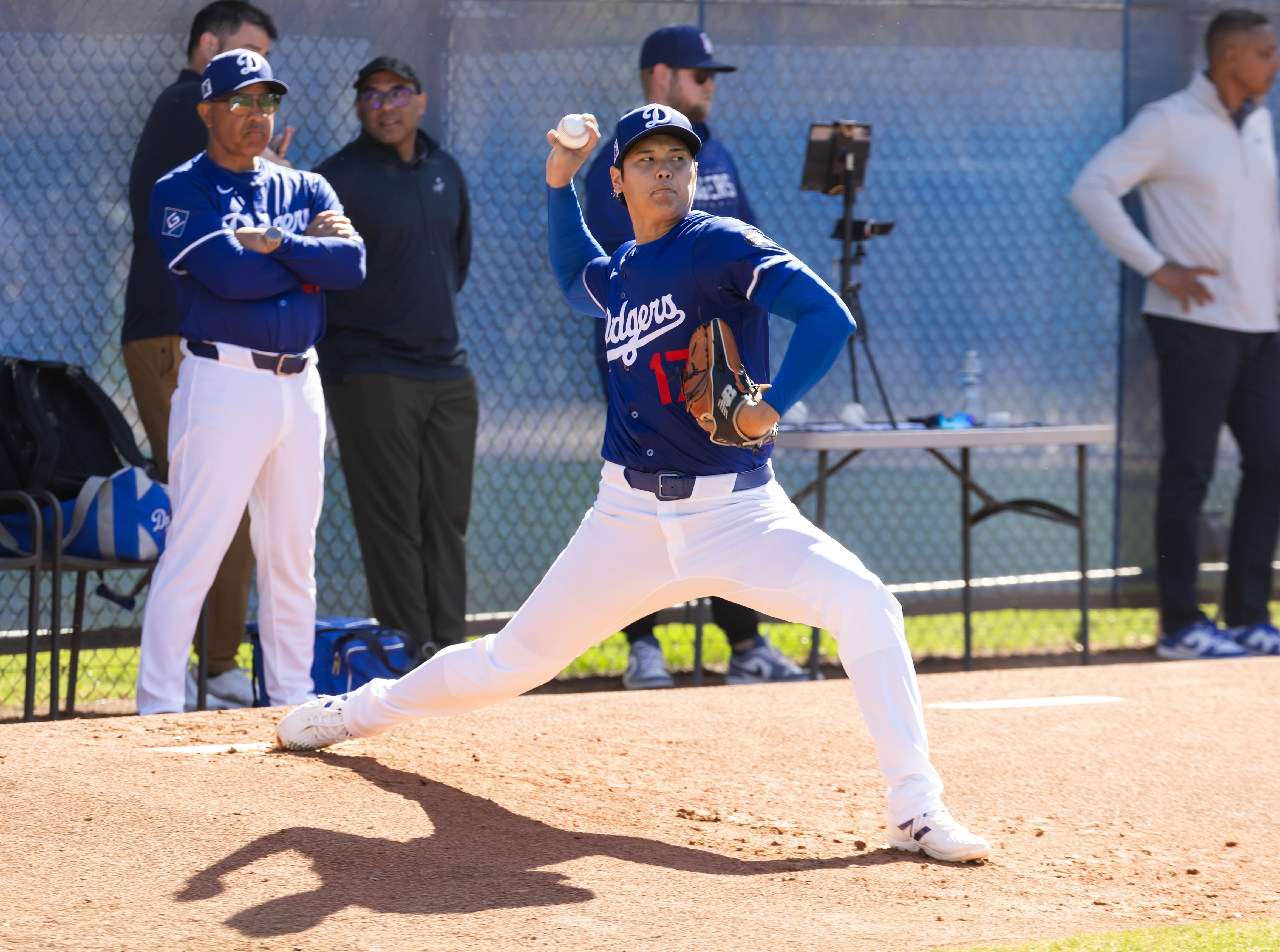 Los Angeles Dodgers Workouts - Shohei Ohtani (Photo via IMAGN)