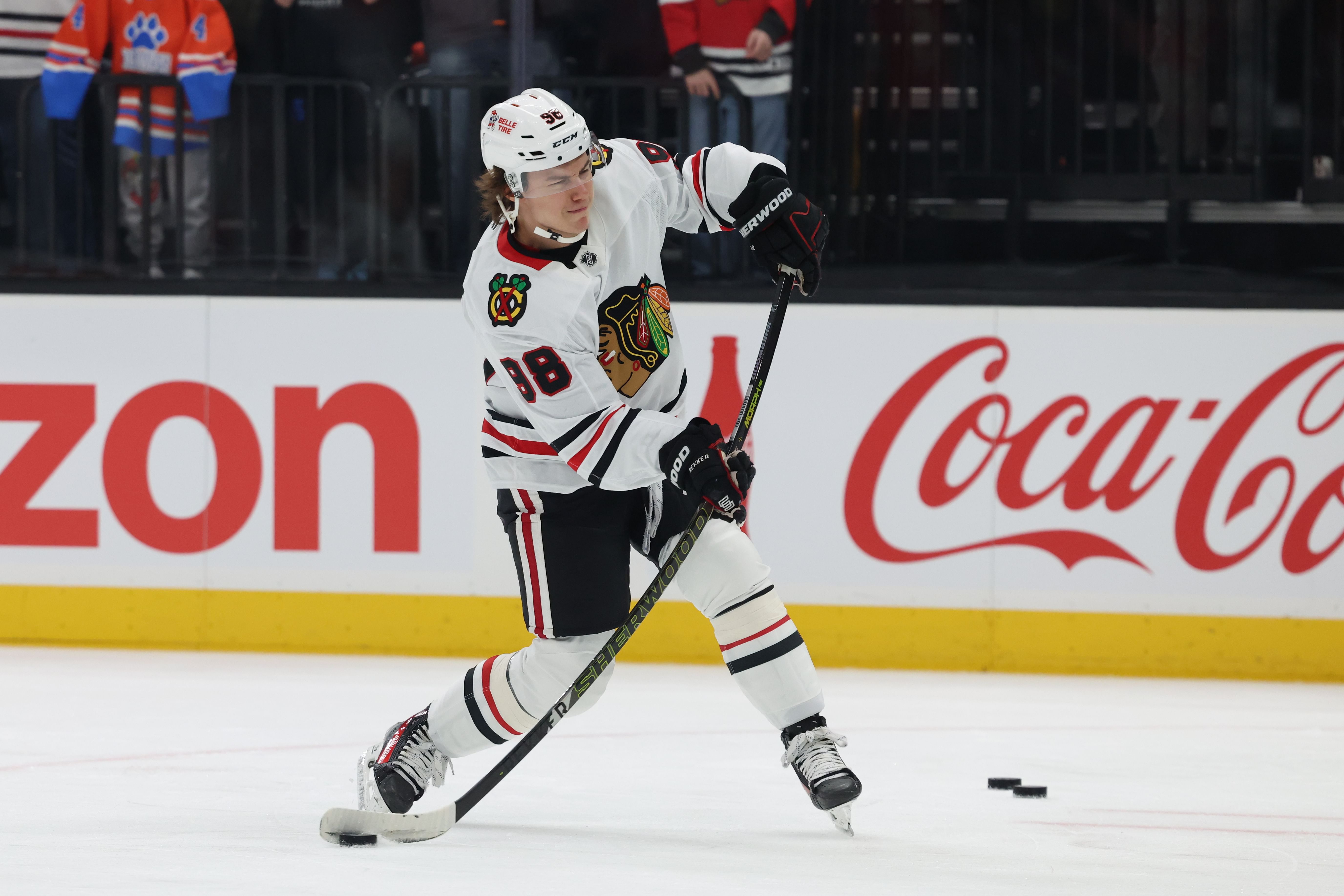 NHL: Chicago Blackhawks at Utah - Source: Imagn