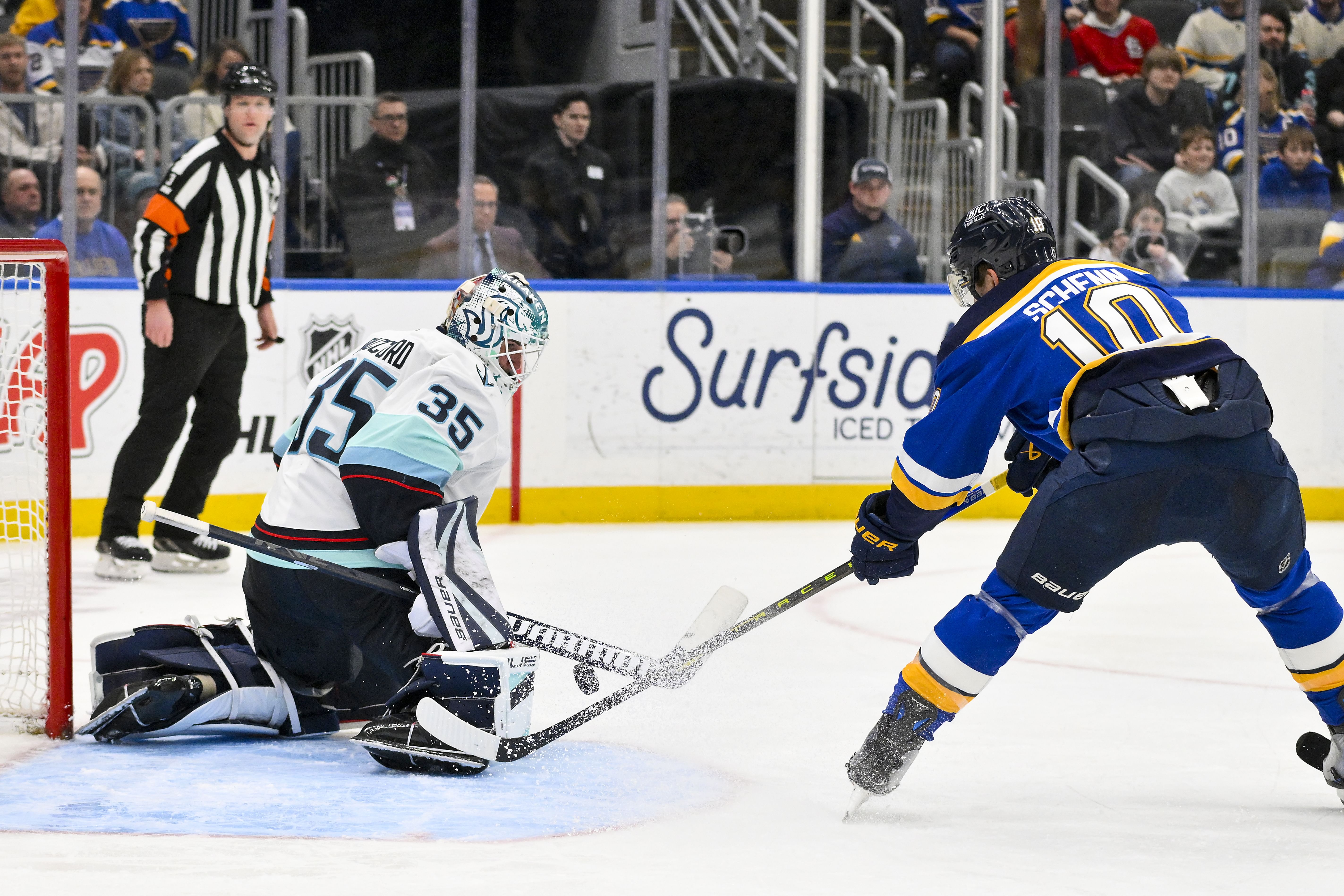 NHL: Seattle Kraken at St. Louis Blues - Source: Imagn