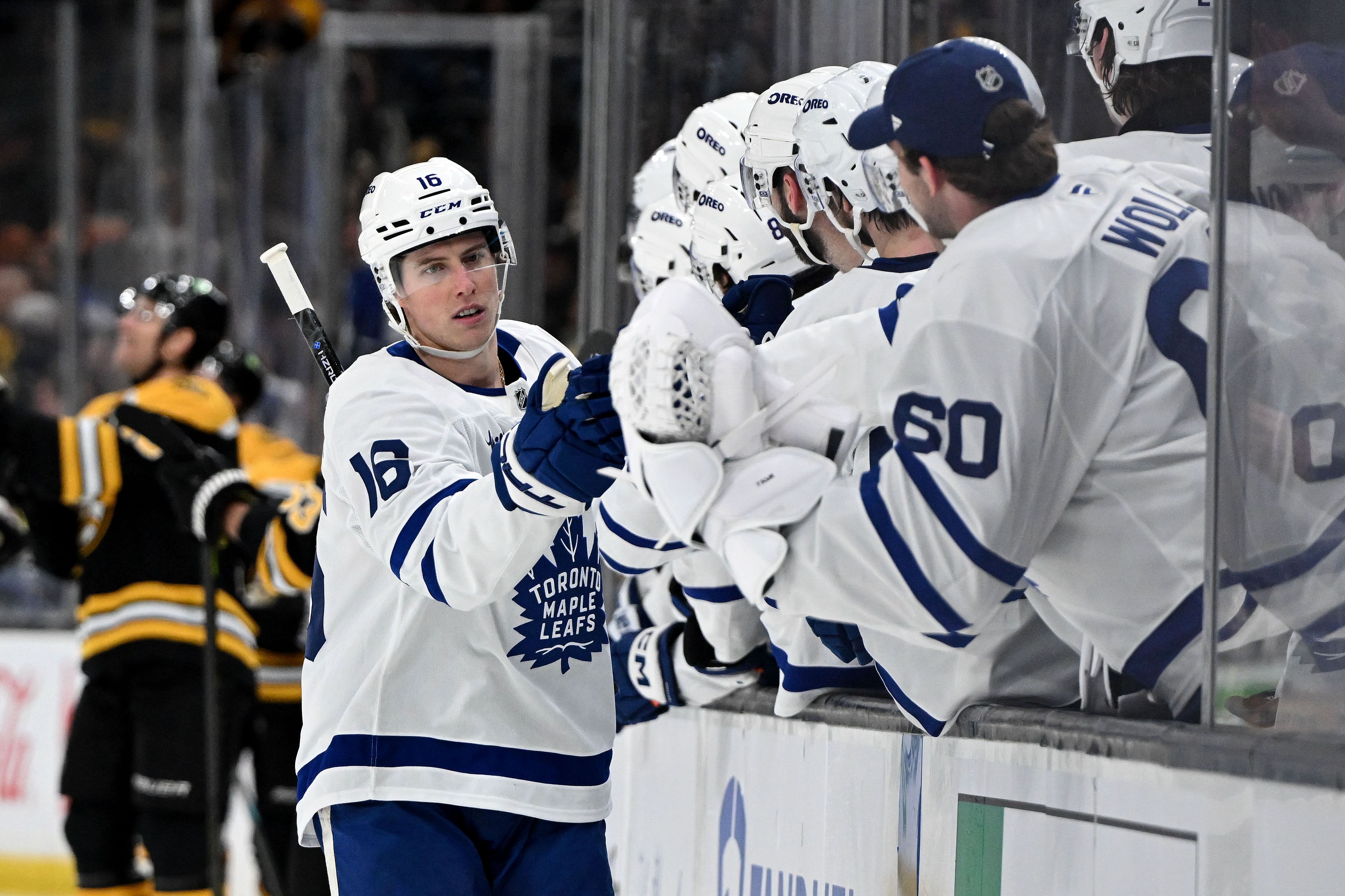 Mitch Marner led the Toronto Maple Leafs to a win (Imagn)