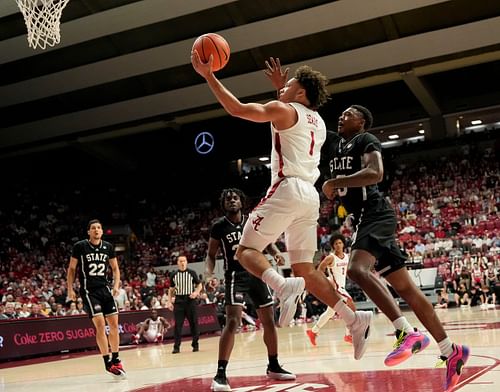 Alabama's Mark Sears is one of the SEC's top stars. (Photo Credit: IMAGN)