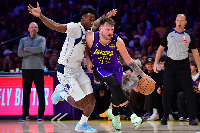 Skip Bayless explains why he graded Luka Doncic a C+ in drama-filled Lakers vs Mavs showdown