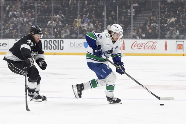 NHL: Vancouver Canucks at Los Angeles Kings - Source: Imagn