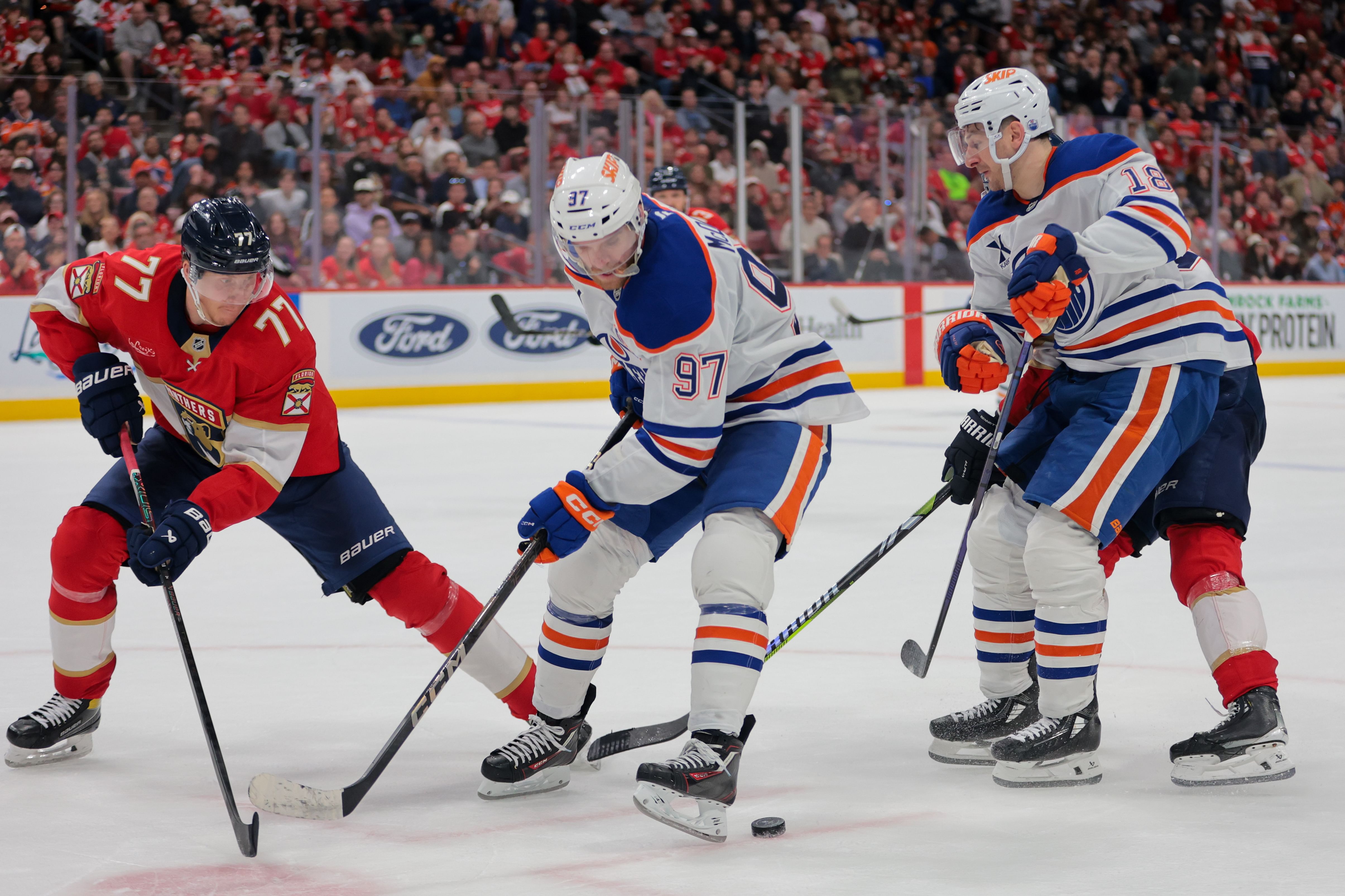 NHL: Edmonton Oilers at Florida Panthers - Source: Imagn