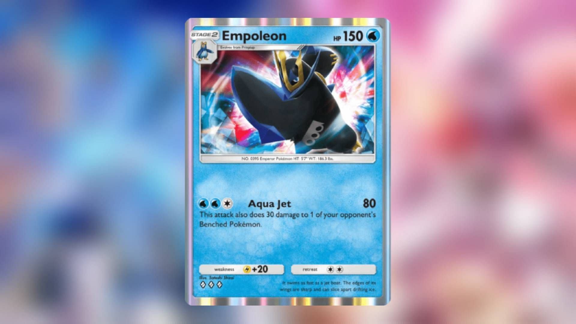 Empoleon did not receive a special illustration despite being a Sinnoh starter, much like Torterra (Image via The Pokemon Company)