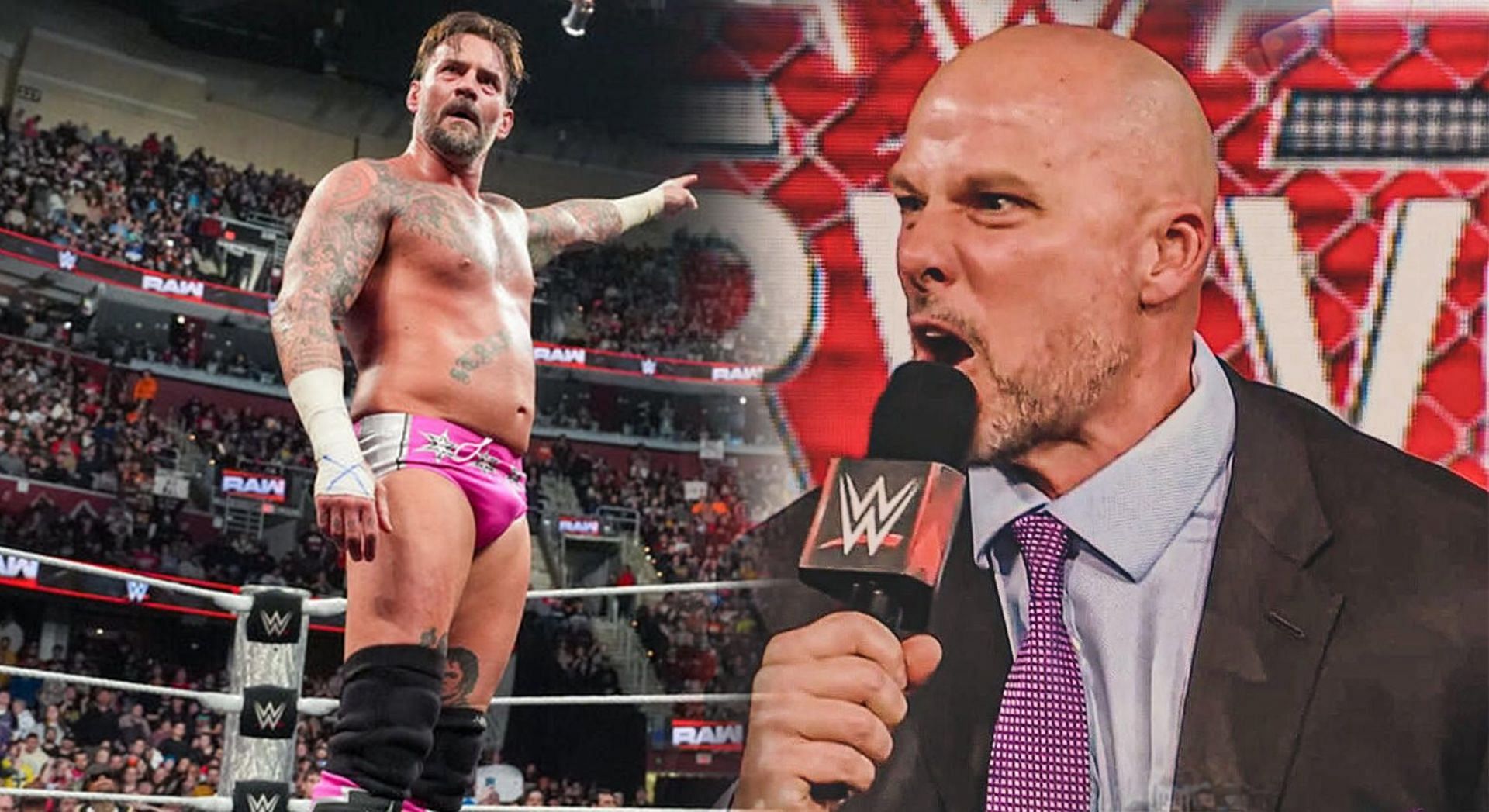 CM Punk and Adam Pearce [Credits: WWE.com Adam Pearce