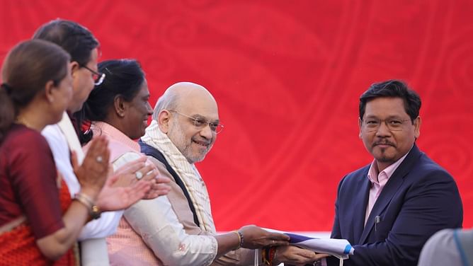 National Games 2027: Meghalaya receives IOA flag for 39th National Games