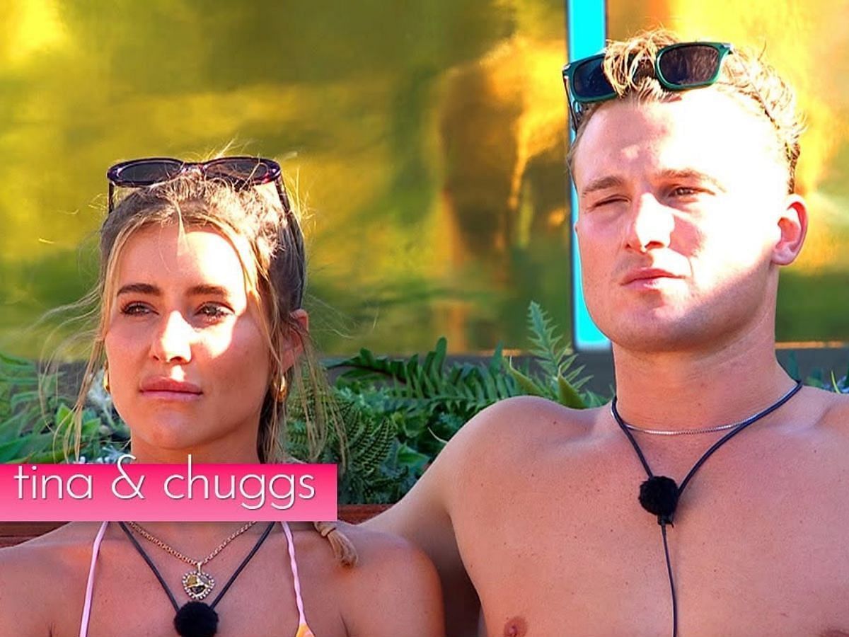 Tina and Chuggs from Love Island: All Stars season 2