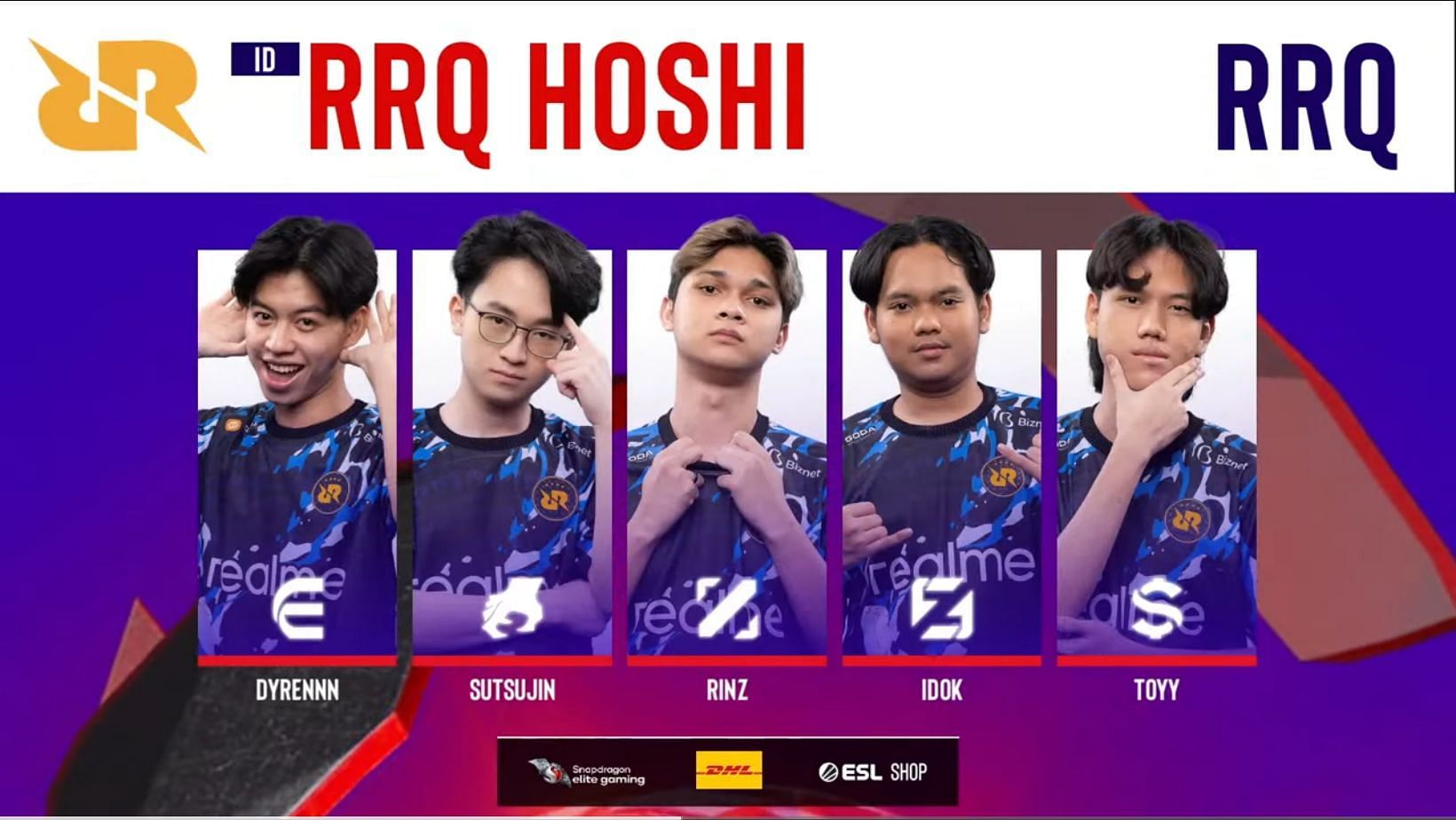 RRQ Hoshi was eliminated from SPS MLBB S6 APAC (Image via YouTube/MLBB Esports)