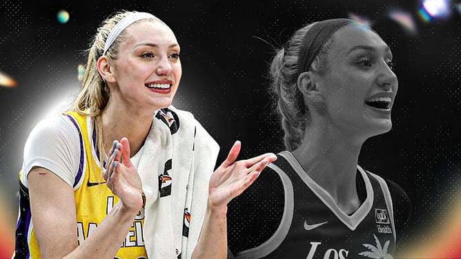 Cameron Brink calls Kelsey Plum "a machine", talks about Unrivaled and her "fun" podcast (EXCLUSIVE)