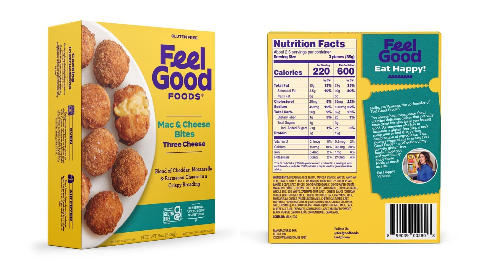 Photo of the recalled product (Image via Feel Good Foods)