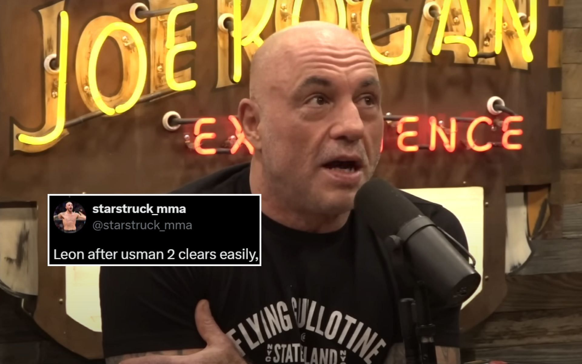 Fans react (insert) to Joe Rogan